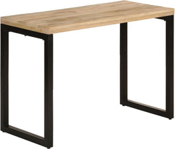 vidaXL - Eettafel - 110x50x76 - cm - massief - mangohout