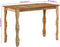 vidaXL - Eettafel - 110x52x76 - cm - gerecycled - massief - hout