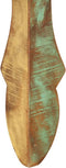 vidaXL - Eettafel - 110x52x76 - cm - gerecycled - massief - hout