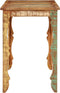 vidaXL - Eettafel - 110x52x76 - cm - gerecycled - massief - hout