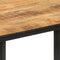 vidaXL - Eettafel - 110x55x75,5 - cm - massief - mangohout