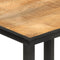 vidaXL - Eettafel - 110x55x75,5 - cm - massief - mangohout