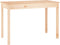 vidaXL - Eettafel - 110x55x75 - cm - massief - grenenhout