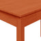 vidaXL - Eettafel - 110x55x75 - cm - massief - grenenhout - wasbruin