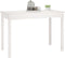vidaXL - Eettafel - 110x55x75 - cm - massief - grenenhout - wit