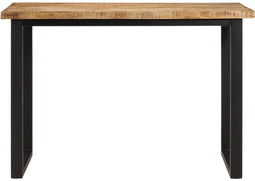 vidaXL - Eettafel - 110x55x75 - cm - massief - mangohout
