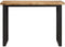vidaXL - Eettafel - 110x55x75 - cm - massief - mangohout
