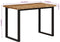 vidaXL - Eettafel - 110x55x75 - cm - massief - mangohout