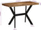 vidaXL - Eettafel - 110x55x75 - cm - massief - mangohout
