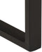 vidaXL - Eettafel - 110x55x75 - cm - massief - mangohout