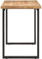 vidaXL - Eettafel - 110x55x75 - cm - massief - mangohout
