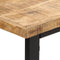 vidaXL - Eettafel - 110x55x75 - cm - massief - mangohout