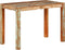 vidaXL - Eettafel - 110x55x76 - cm - gerecycled - massief - mangohout