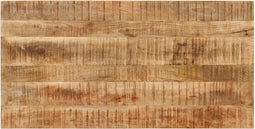 vidaXL - Eettafel - 110x55x76 - cm - massief - mangohout