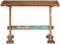 vidaXL - Eettafel - 110x55x78 - cm - massief - gerecycled - hout