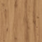 vidaXL - Eettafel - 110x60x75 - cm - bewerkt - hout - artisanaal - eikenkleurig