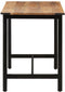 vidaXL - Eettafel - 110x60x76 - cm - massief - mangohout