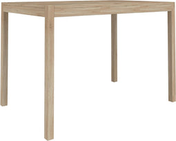 vidaXL - Eettafel - 110x70x75 - cm - massief - acaciahout