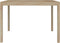 vidaXL - Eettafel - 110x70x75 - cm - massief - acaciahout