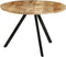 vidaXL - Eettafel - 110x75 - cm - massief - mangohout