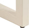 vidaXL - Eettafel - 115x55x76 - cm - massief - mangohout - en - staal