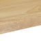 vidaXL - Eettafel - 115x55x76 - cm - massief - mangohout - en - staal