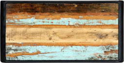 vidaXL - Eettafel - 118x60x76 - cm - massief - gerecycled - hout