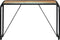 vidaXL - Eettafel - 118x60x76 - cm - massief - gerecycled - hout