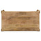 vidaXL - Eettafel - 118x60x76 - cm - massief - mangohout