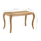 vidaXL - Eettafel - 118x60x76 - cm - massief - mangohout