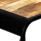 vidaXL - Eettafel - 118x60x76 - cm - massief - ruw - mangohout