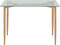 vidaXL - Eettafel - 118x68x75 - cm