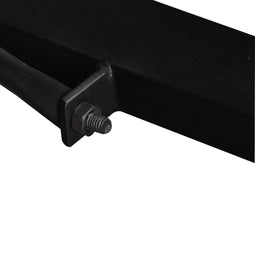 vidaXL - Eettafel - 120 - cm - massief - ruw - mangohout
