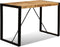 vidaXL - Eettafel - 120 - cm - massief - ruw - mangohout