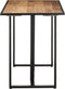 vidaXL - Eettafel - 120 - cm - ruw - mangohout
