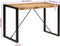 vidaXL - Eettafel - 120x55x76 - cm - massief - ruw - mangohout