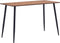 vidaXL - Eettafel - 120x60x75 - cm - MDF - bruin