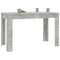 vidaXL - Eettafel - 120x60x76 - cm - bewerkt - hout - betongrijs