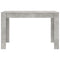 vidaXL - Eettafel - 120x60x76 - cm - bewerkt - hout - betongrijs