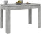 vidaXL - Eettafel - 120x60x76 - cm - bewerkt - hout - betongrijs