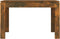 vidaXL - Eettafel - 120x60x76 - cm - bewerkt - hout - gerookt - eikenkleurig