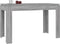 vidaXL - Eettafel - 120x60x76 - cm - bewerkt - hout - grijs - sonoma - eikenkleurig