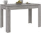 vidaXL - Eettafel - 120x60x76 - cm - bewerkt - hout - grijs - sonoma - eikenkleurig