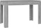 vidaXL - Eettafel - 120x60x76 - cm - bewerkt - hout - grijs - sonoma - eikenkleurig