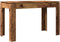vidaXL - Eettafel - 120x60x76 - cm - bewerkt - hout - oud - houtkleurig