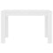 vidaXL - Eettafel - 120x60x76 - cm - bewerkt - hout - wit