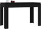 vidaXL - Eettafel - 120x60x76 - cm - bewerkt - hout - zwart