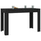 vidaXL - Eettafel - 120x60x76 - cm - bewerkt - hout - zwart