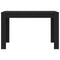 vidaXL - Eettafel - 120x60x76 - cm - bewerkt - hout - zwart