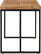 vidaXL - Eettafel - 120x60x76 - cm - massief - acaciahout - en - mangohout